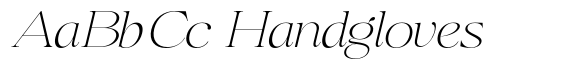 Brillane Serif  Brillane Italic Thin Semi Expanded image