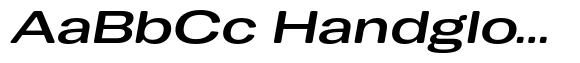Dean Soft Extended Semi Bold Italic image
