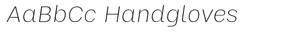 Smiletta Thin Expanded Italic image