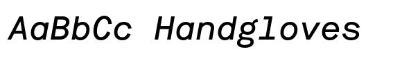 Maison Mono Medium Italic image
