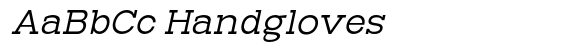 Aristone Slab Light Expanded Italic image
