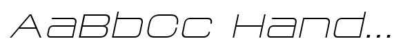 Mugen Grotesk Extra Light Italic image
