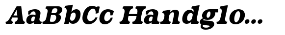Vellmique Extra Bold Semi Expanded Italic image