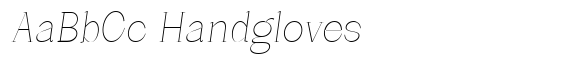 Bleshil Thin Condensed Slant L-T image