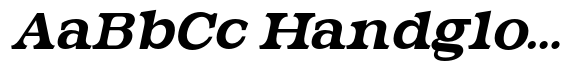 Vellmique Semi Bold Extra Expanded Italic image
