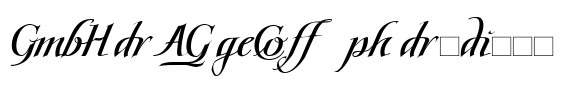 Scriptissimo Forte Ligature image