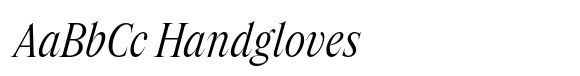 Lyst Light Italic image