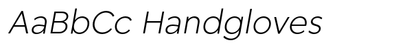 Avisa Jm Extra Light Italic image