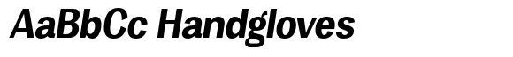 Degora Extra Bold Semi Condensed Slant image