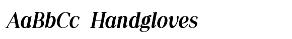 Moderna Serif Bold Italic font sample