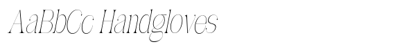 Awesome Gulgina Thin Ultra Condensed Slanted image