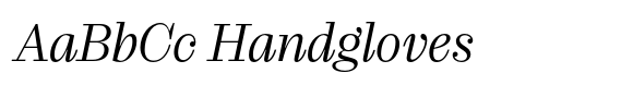 Kreol Standard Light Italic image