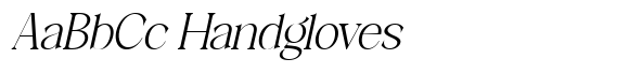 Galino Extra Light Semi Condensed Slanted image