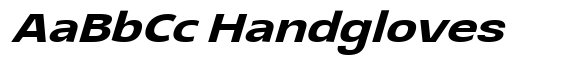 Glorytalk Sans Bold Italic Semi Expanded image