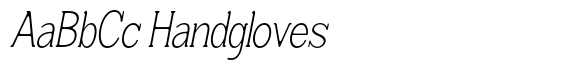 Humbles Soft ExtraLight Condensed Italic image