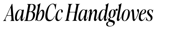 Sofian Monika Display Condensed Italic image