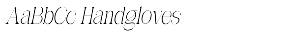 Awesome Gulgina Extra Light Condensed Slanted image