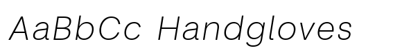 Ngawi Extra Light Italic image