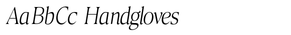 Canto Extra Light Condensed Italic image