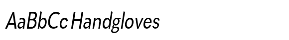 Univra Medium Condensed Slanted image