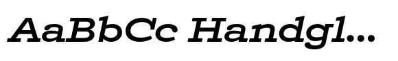 Cuptcha Wide Bold Italic image