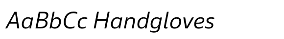 Ebony Light Italic image