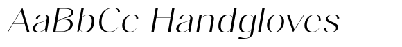 Gravontis Extra Light Expanded Italic image