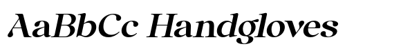 Anglica Serif Extra Bold Semi Expa Slanted image