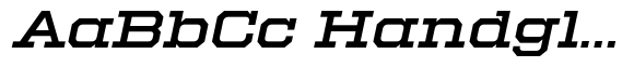 Hattrick Serif Italic Regular Expanded image