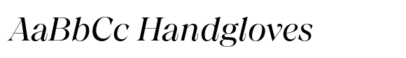 Chiaroscura Regular Italic font sample