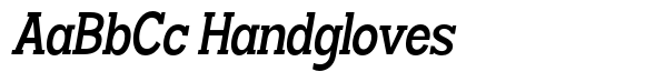 Smilant Semi Bold Condensed Slant image