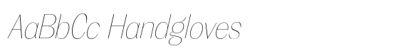 Orelo Text Condensed Thin Italic image
