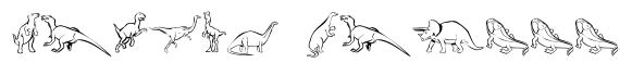 Linotype Dinosaures