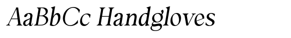 Cadera Light Condensed Slanted image