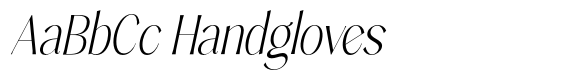 Sarghet Extra Light Condensed Slant image