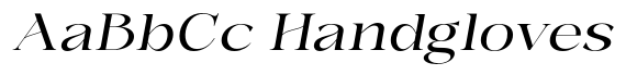Bonarchi Expanded Italic image