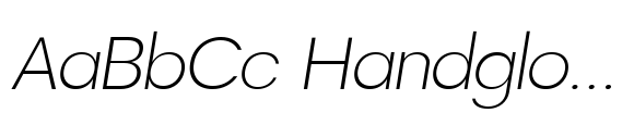 DTF Vectra Neue Extra Light Italic image