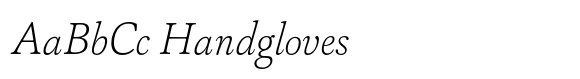 Capricho Thin Italic image