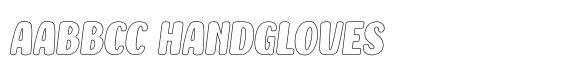Adorable Dear Outline Italic image