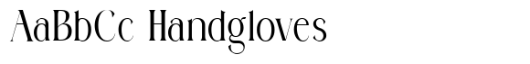 Malgods Regular font sample