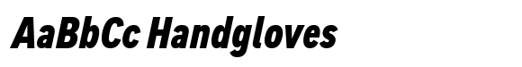 Officer Sans Condensed Black Italic image