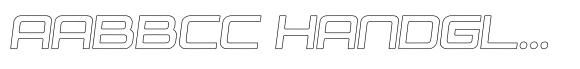 OT Strada Worn Outline Italic image