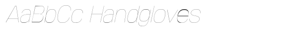 FX Regant Thin Semi Condenced Italic image