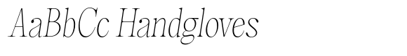 Magerist Extra Light Semi Condensed Slant image