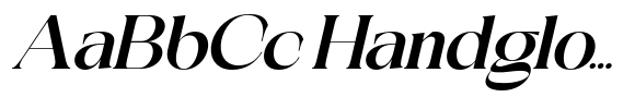 CKR Serif Bold Expanded Slanted image