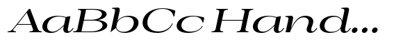 Auralic Semi Bold High Expanded Italic image