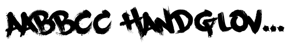 Paint Cans Graffiti Font image