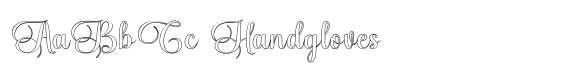 Glanlen  Regular font sample