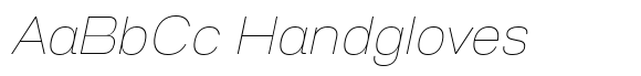 Anantason Reno Expanded Thin Italic image
