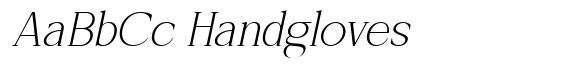 Galafera Thin Italic image